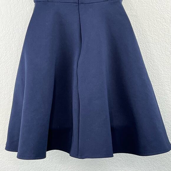 Superdown x Draya Michele Revolve Navy Blue Fit & Flare Mini Dress XS/Small - Picture 9 of 13